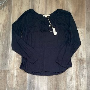 NWT women’s love stitch blouse size small